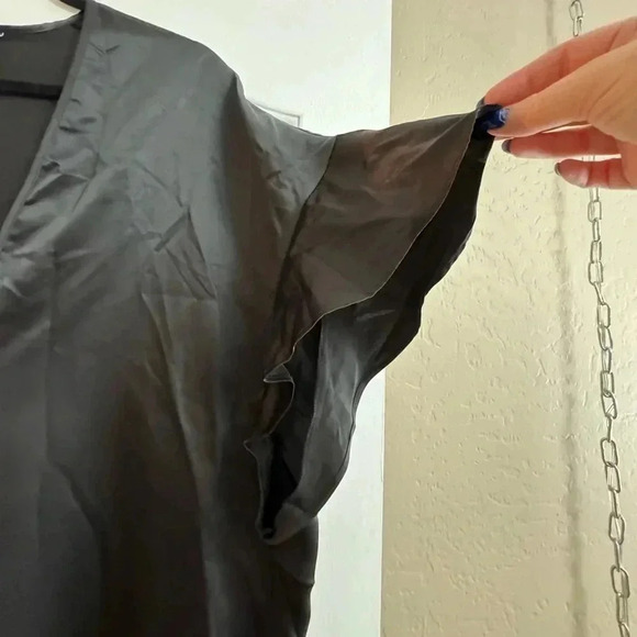 Victoria’s Secret Swim Coverup Kimono One Sz Ruffle Sleeve Travel Vacation Boho - Picture 2 of 11